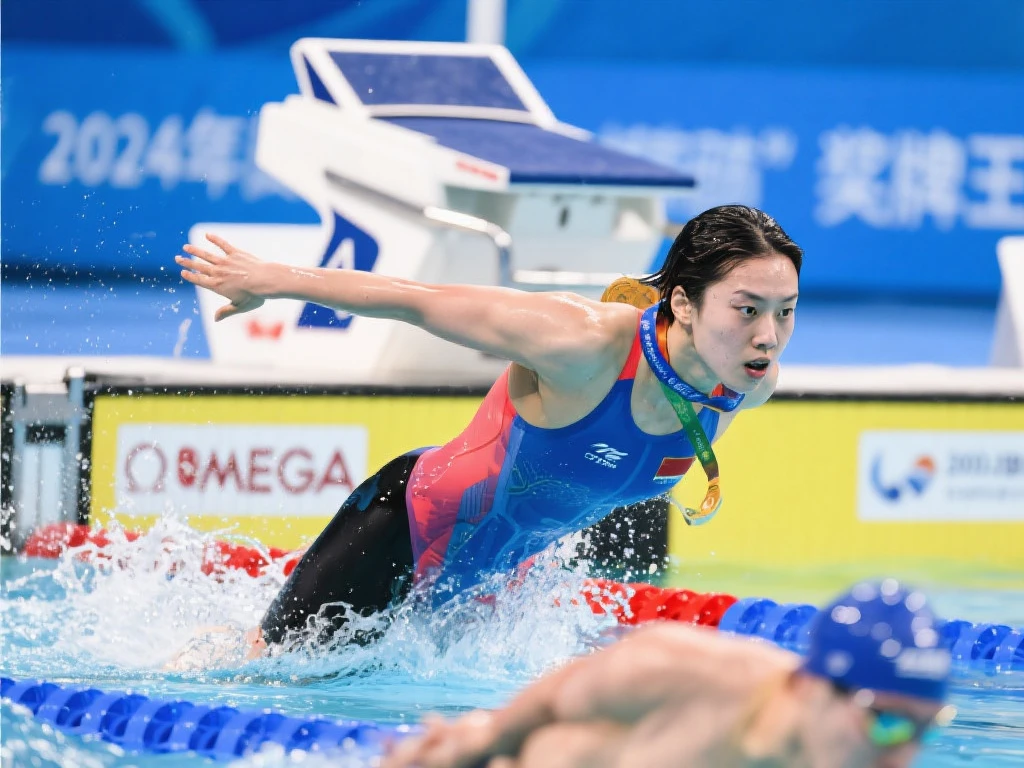 2024游泳回顾①：张雨霏称霸奖牌榜 唐钱婷刷新多项纪录